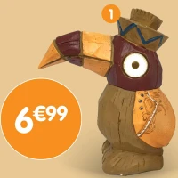 Statue solaire toucan TIKI