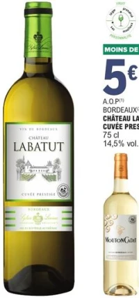 A.O.P Bordeaux Château Labatut Cuvée Prestige 75 cl