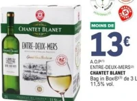 A.O.P Entre-Deux-Mers Chantet Blanet Bag in Box 3 L