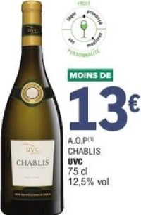 A.O.P Chablis UVC