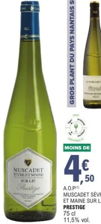 MUSCADET SÈVRE ET MAINE SUR LIE PRESTIGE