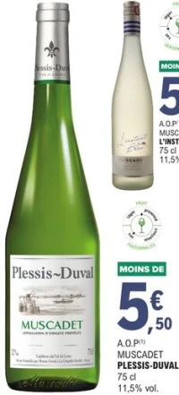 A.O.P Muscadet Plessis-Duval