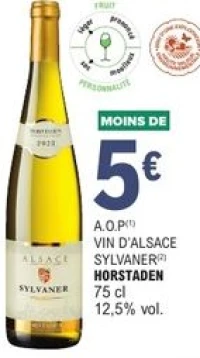 Vin d'Alsace Sylvaner Horstaden