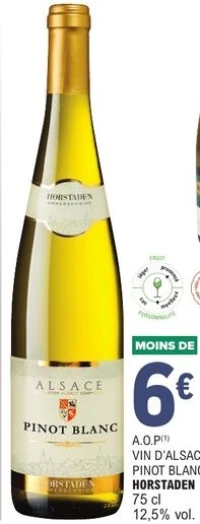 Vin d'Alsace Pinot Blanc Horstaden