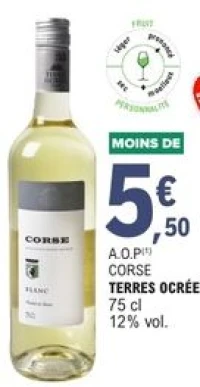 A.O.P CORSE TERRES OCRÉES