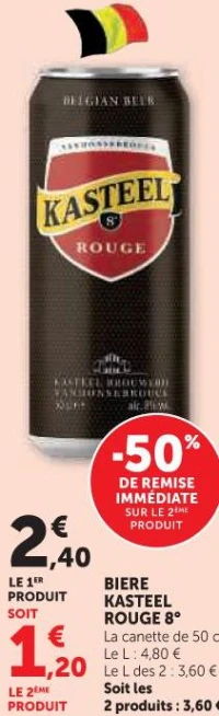 Bière Kasteel Rouge 8°