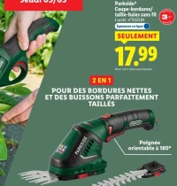 Parkside Coupe-bordures/taille-haies sans fil