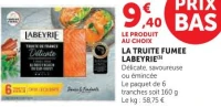 LA TRUITE FUMEE LABEYRIE