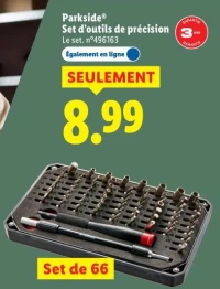 Parkside Set d'outils de précision