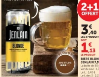 Bière Blonde Jenlain 7,5°