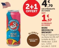BIERE BROOKLYN BREWERY