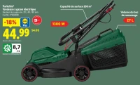 Parkside Tondeuse à gazon électrique 1300 W