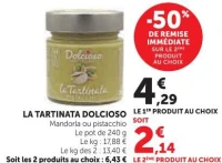 LA TARTINATA DOLCIOSO