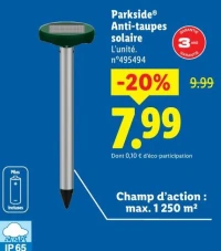 Parkside Anti-taupes solaire