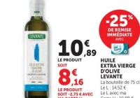 HUILE EXTRA VIERGE D'OLIVE LEVANTE