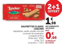 GAUFRETTES CLASSIC LOACKER