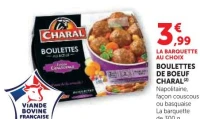 Boulettes de boeuf Charal