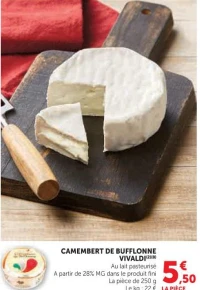Camembert de Bufflonne Vivaldi