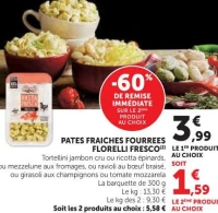 PATES FRAICHES FOURREES FLORELLI FRESCO