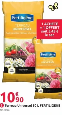 Terreau Universel 50 L FERTILIGENE