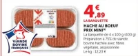 HACHÉ AU BOEUF PRIX MINI