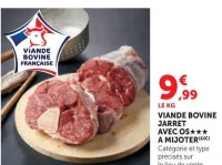 Viande Bovine Jarret avec os à mijoter