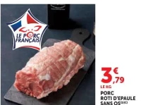 Porc Rôti d'épaule sans os