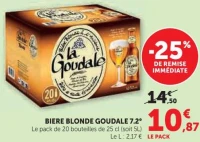 BIERE BLONDE GOUDALE 7.2°