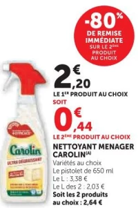 NETTOYANT MENAGER CAROLIN