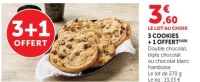3 COOKIES + 1 OFFERT