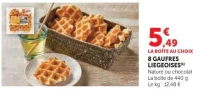 8 GAUFRES LIEGEOISES