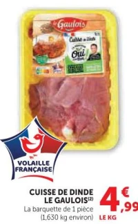 Cuisse de dinde Le Gaulois