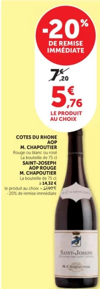 COTES DU RHONE AOP M. CHAPOUTIER