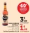 Promo BIERE AMBREE PIETRA 6°