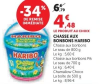 Chasse aux bonbons Haribo