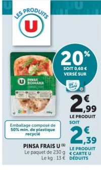 Pinsa Frais U