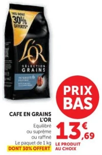 Café en grains L'Or