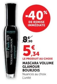 MASCARA VOLUME GLAMOUR BOURJOIS