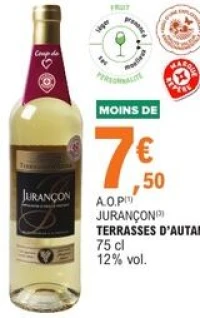 A.O.P Jurançon Terrasses d'Autan