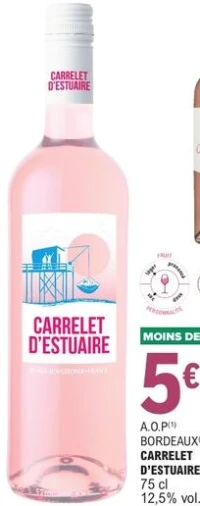 A.O.P Bordeaux Carrelet D'Estuaire