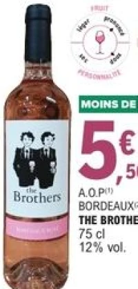 A.O.P Bordeaux The Brothers