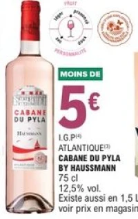 I.G.P Atlantique Cabane du Pyla by Haussmann 75 cl