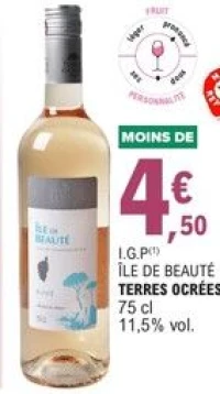I.G.P Île de Beauté Terres Ocrées 75 cl