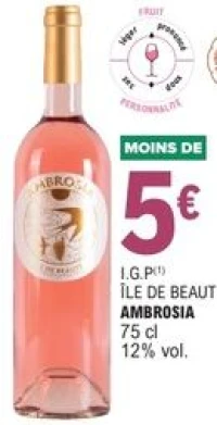 I.G.P Île de Beauté Ambrosia 75 cl