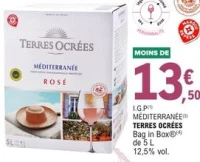 I.G.P Méditerranée Terres Ocrées Bag in Box 5 L