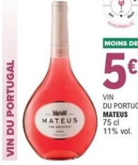 Vin du Portugal Mateus