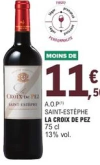 A.O.P Saint-Estèphe La Croix de Pez