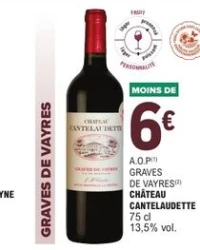 Graves de Vayres Château Cantelaudette