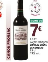 Canon Fronsac Château Chêne de Gombeau