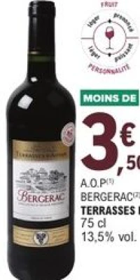 A.O.P Bergerac Terrasses d'Autan